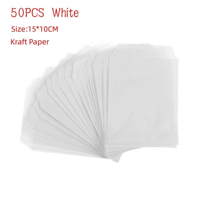 50PCS white