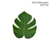 12pcs palm leaves