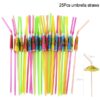 25pcs plastic straw-200013900