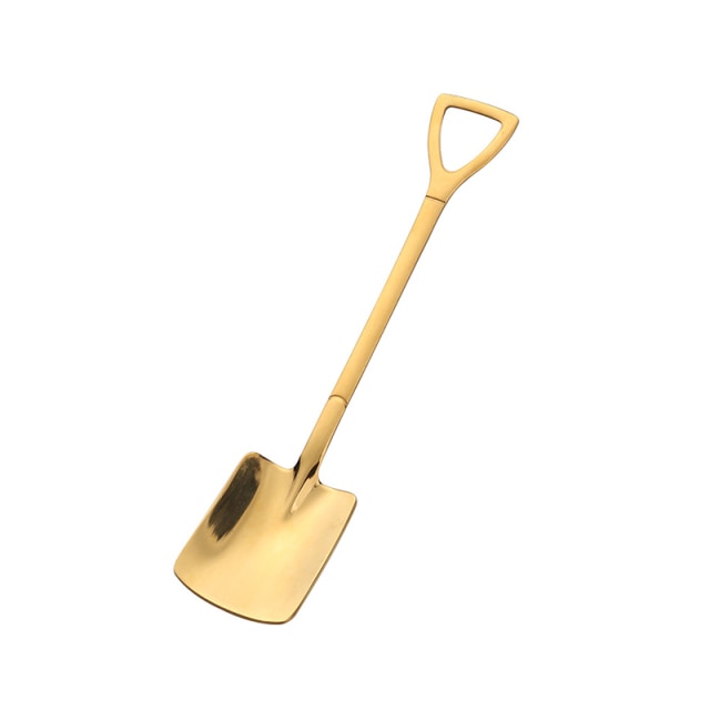 Gold spade