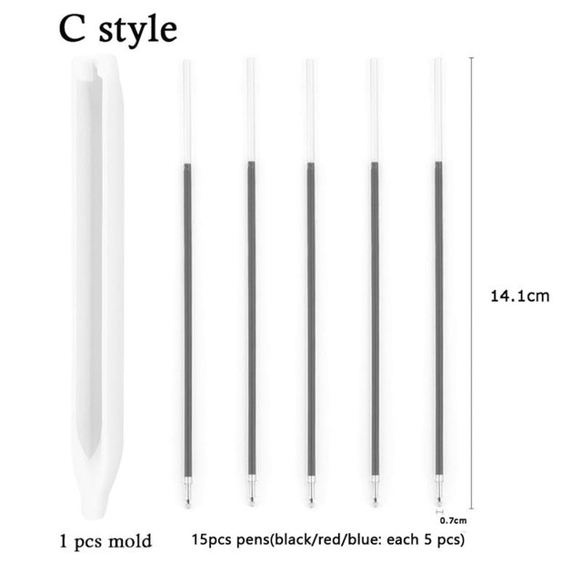 C-1 mold 15 pens