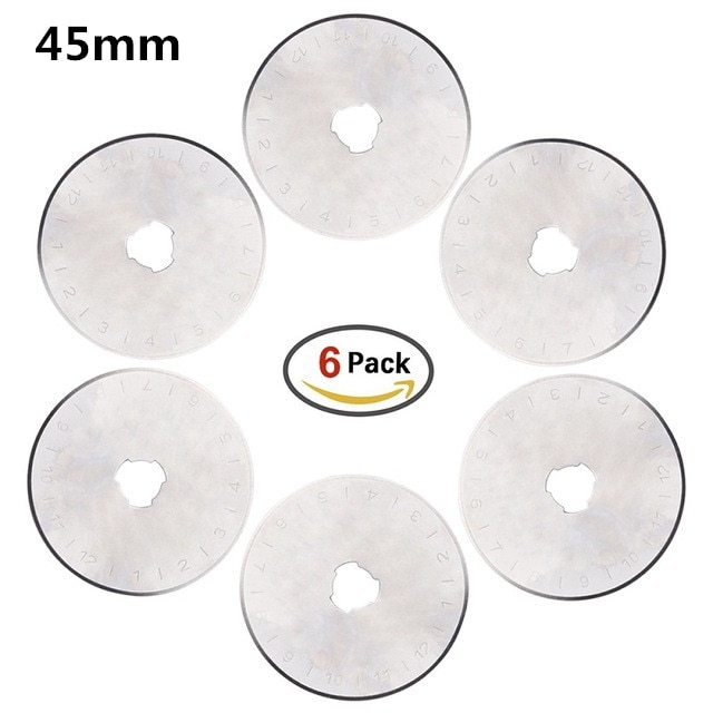 6pcs 45mm Blades