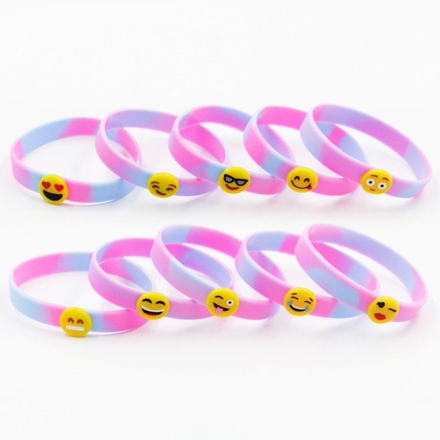 5pcs emoji Bracelet