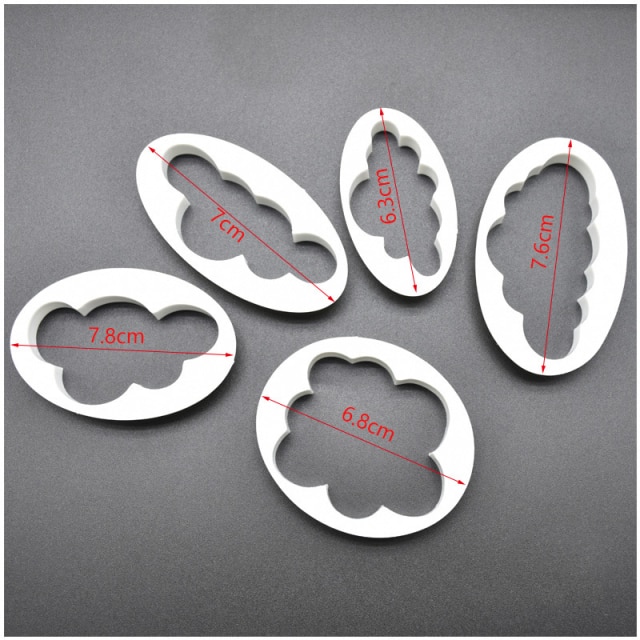 5pcs cloud