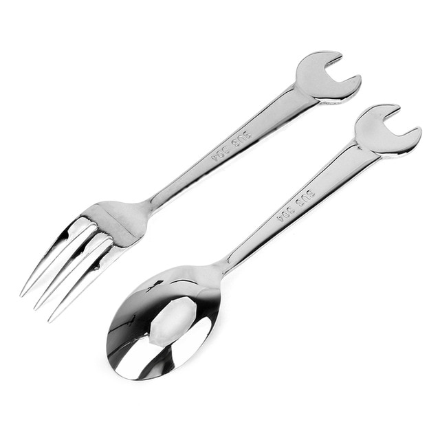 Spoon with Fork