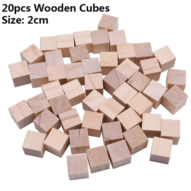 20pcs 2cm Cubes