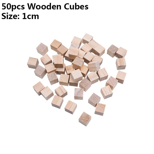 50pcs 1cm Cubes