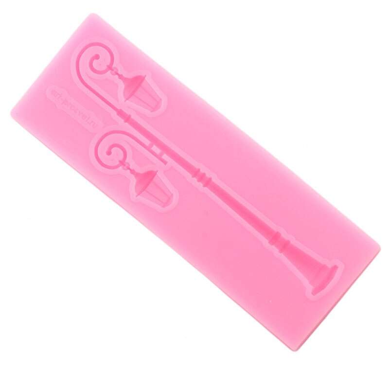 Vintage Utcai Lámpa Szilikon Penész Barkácsfényű Torta Szegélyű Fondant Formák Díszítő Eszközök Cukorka Agyag Csokoládé Gumpaste 4Db - Image 6