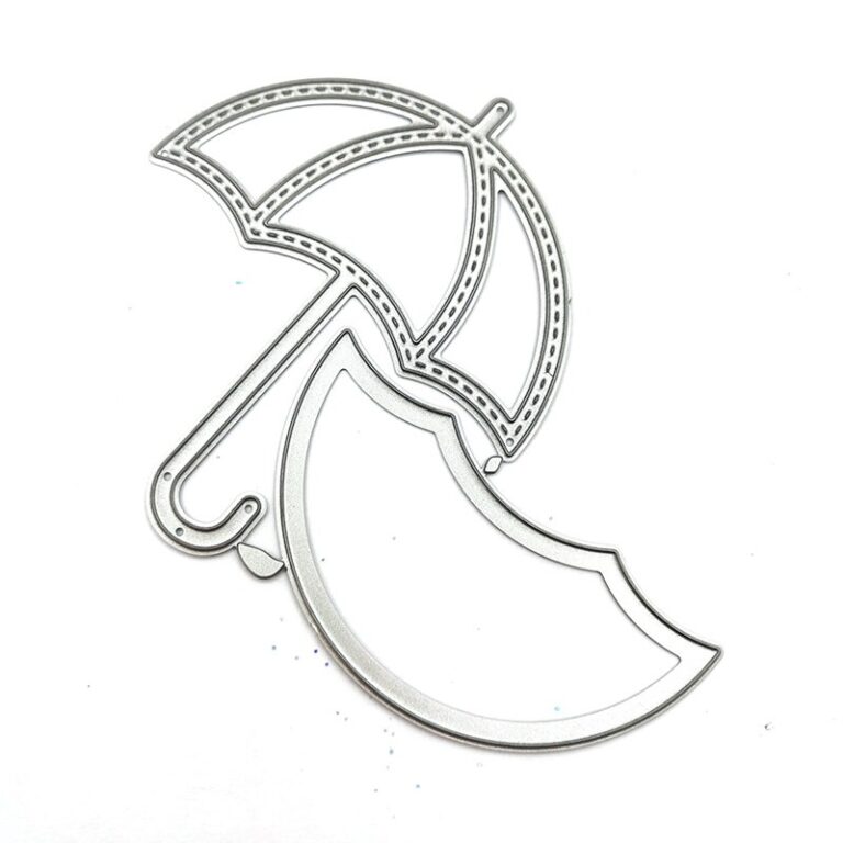 Julyarts Aranyos Esernyő Metal Vágóbélyegek Betűrajz Scrapbooking Díszítő Craft Portable Album Diary Book Diy Könyv Lapjai - Image 5