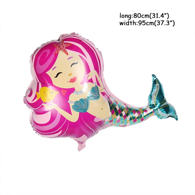 1pc mermaid balloon