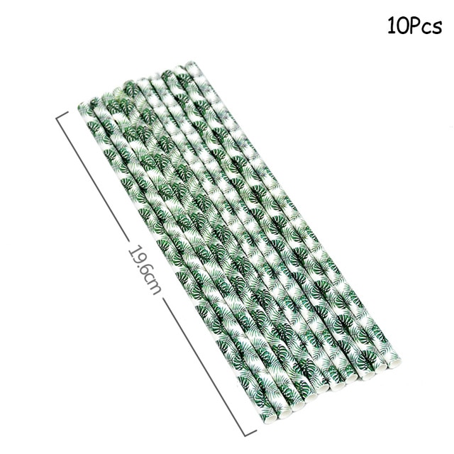 10pcs paper straw