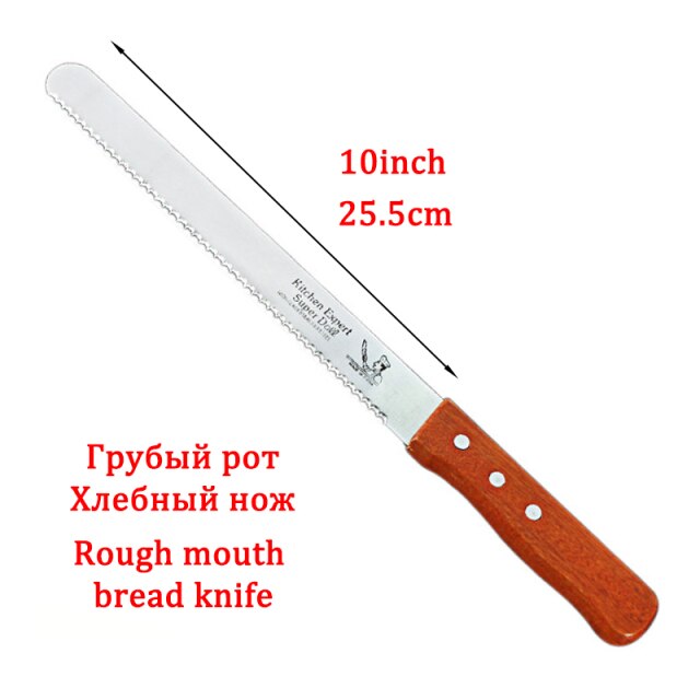Rough bread knife