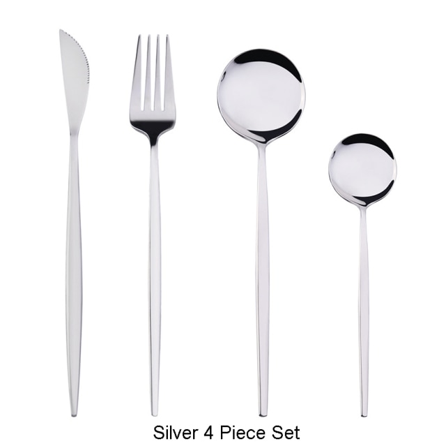 4Pcs-Silver