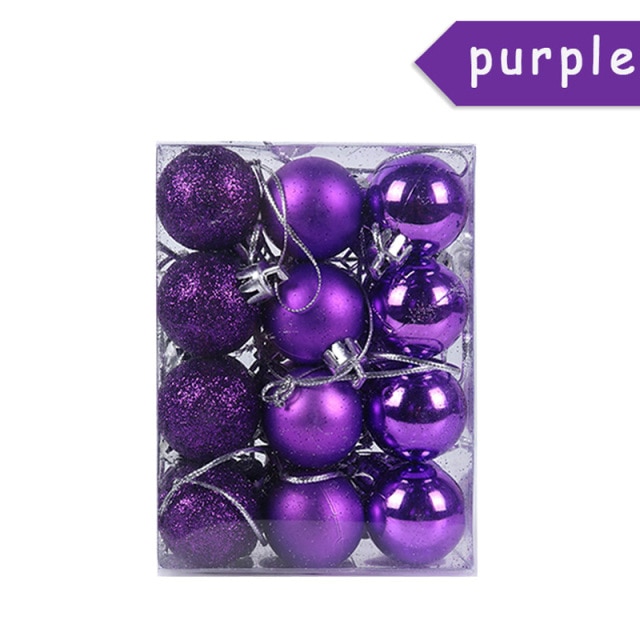 24pcs purple