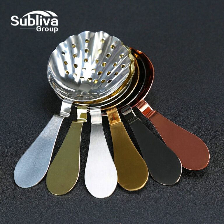 Héj Design Vintage Rozsdamentes Acél Julep Koktél Szűrő Réz Aranyozott Rúd Jég Eszköz - Image 3