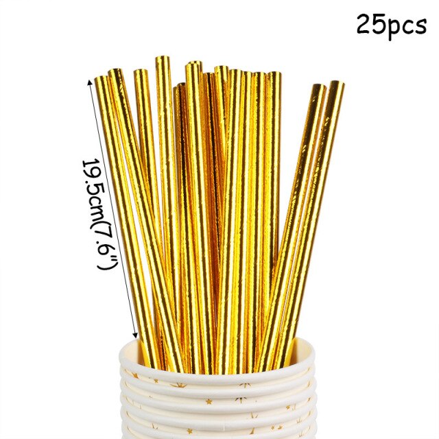 25pcs straw