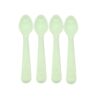 4pcs green spoon