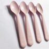 4pcs pink spoon