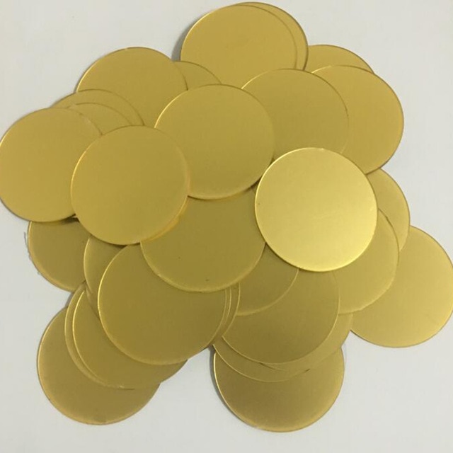 Gold 50pcs