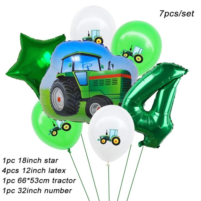 Tractor Number 4 set