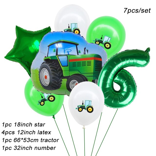 Tractor Number 6 set