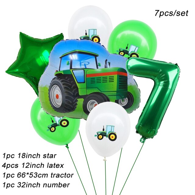 Tractor Number 7 set