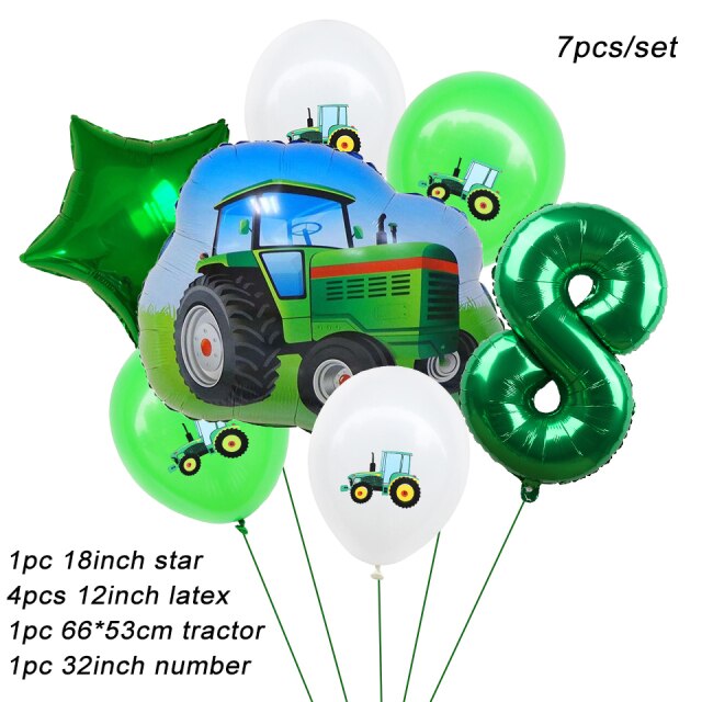 Tractor Number 8 set