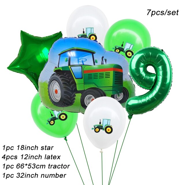 Tractor Number 9 set