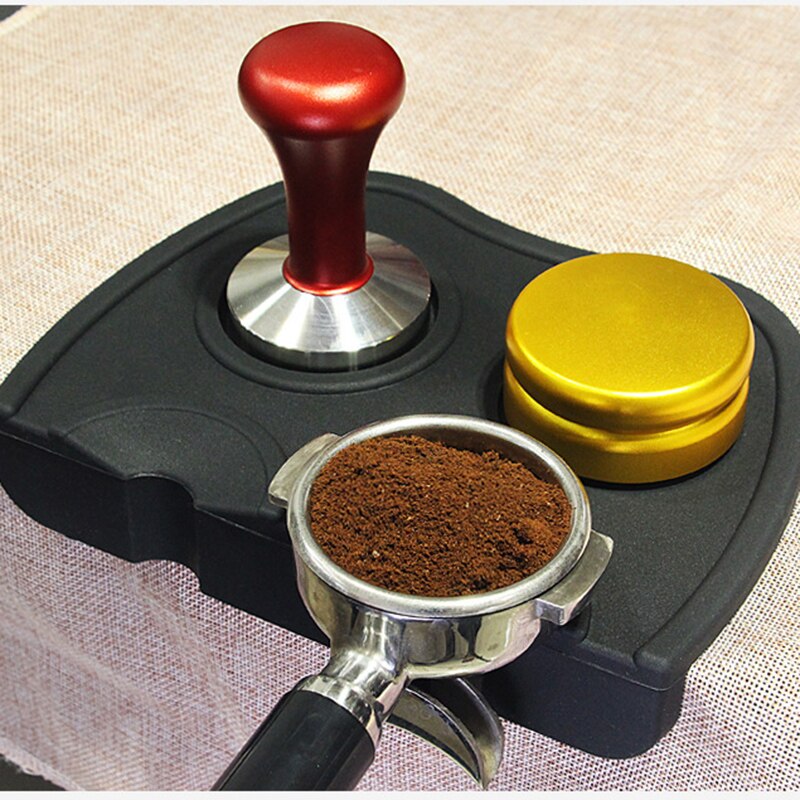 Csúszásgátló Kávé Szabotázs Szőnyeg Espresso Pad Kávéfűző Tartó Szivacsok Gumi Sarokbetét Szilikon Kávéfőző