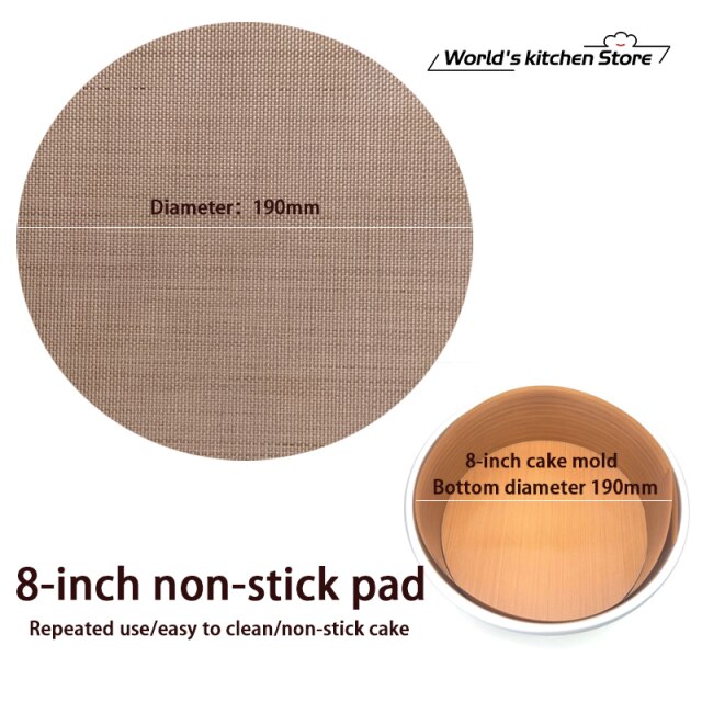 8 inches Round pad