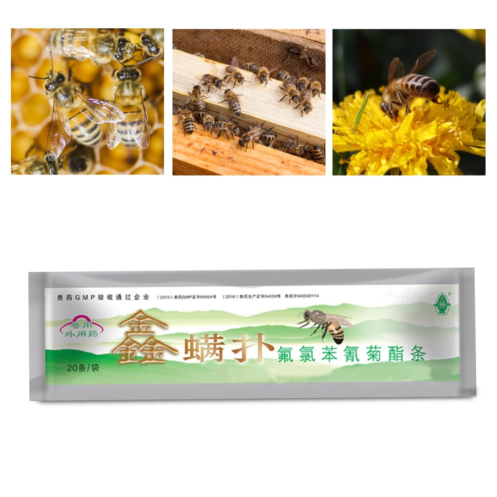 Méhészeti Fluvalinát Csíkok Anti Varroa Mitekiller Miticid Méhgyógyszer Kártevőirtó Méhészeti Gyógyszer