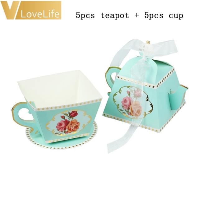 blue teapot and cup