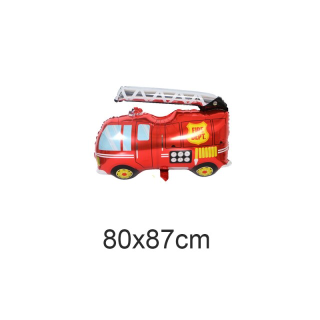 fire engine balloon