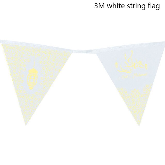 3M White string flag