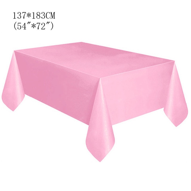 1pcs Pink tablecloth