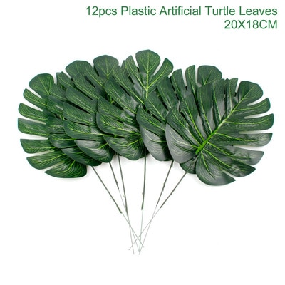 12pcs Turtle Leaf