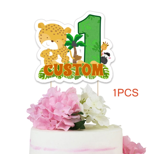 Jungle Cake Topper