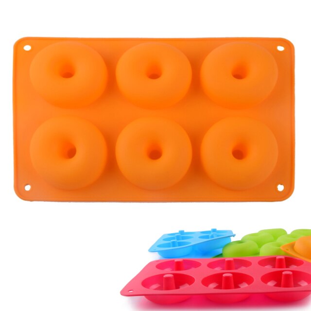 Donut mold orange