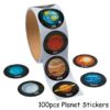 100pc Planet Sticker