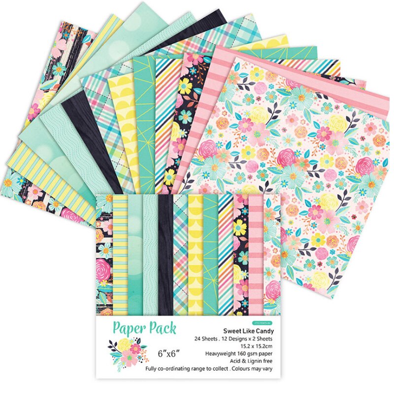 scrapbooking material patterned paper