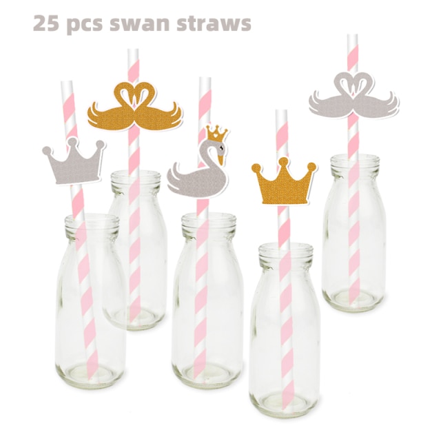 Swan straws