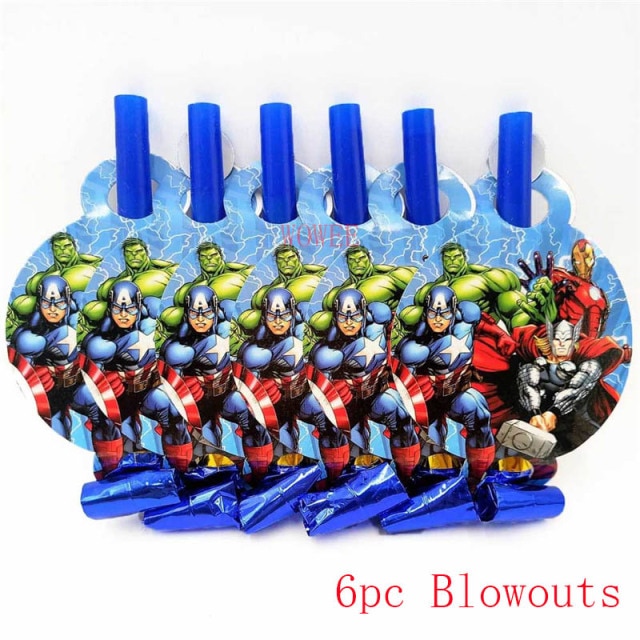 6pc Blowouts