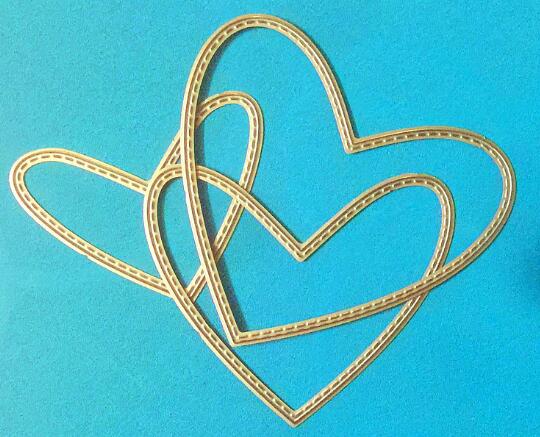 91x82mm love heart