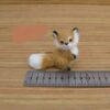 9x7cm brown fox