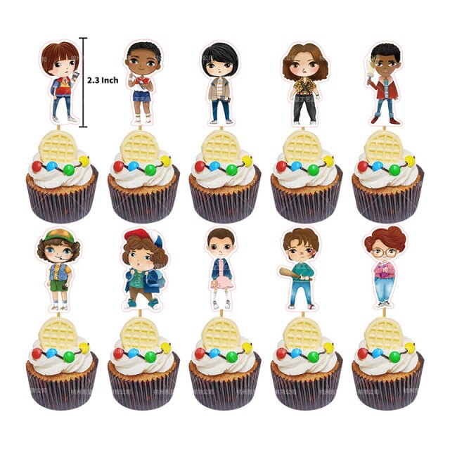 24pcs cupcake topper