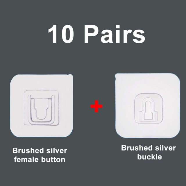 10 Pairs Silver