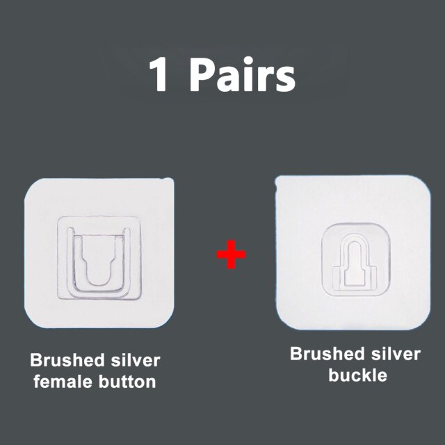 1 pair Silver