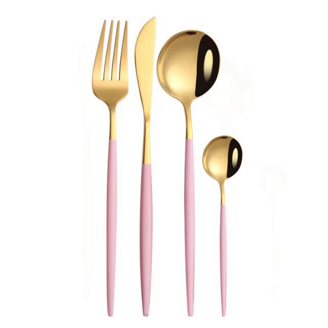 pink gold 1set