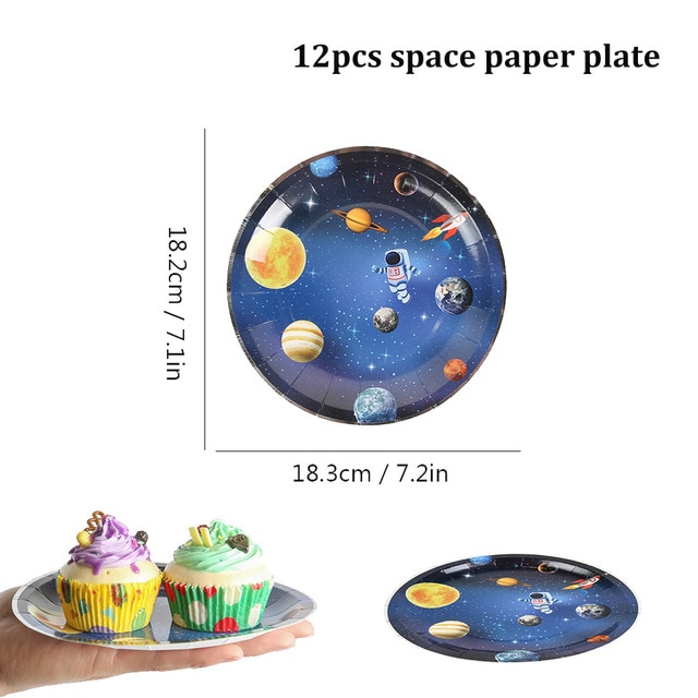 12pcs paper plate