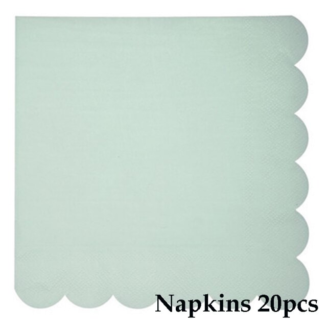 Green Napkin 20pcs